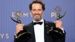 Welsh actor Matthew Rhys makes Emmy Awards history with double win