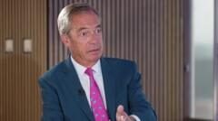 Reform up against 'complainants' society', Farage tells BBC